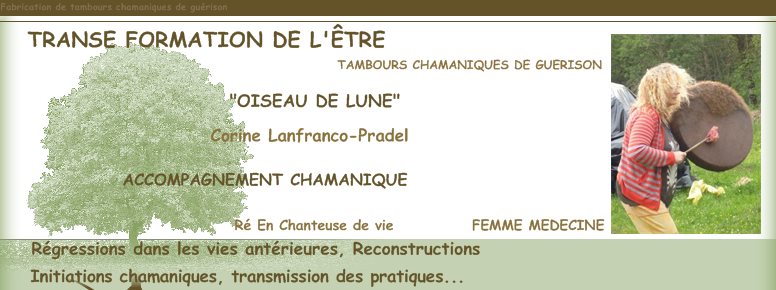 TRANSE FORMATION DE L'ÊTRE - Ré En Chanteuse de vie             FEMME MEDECINE 